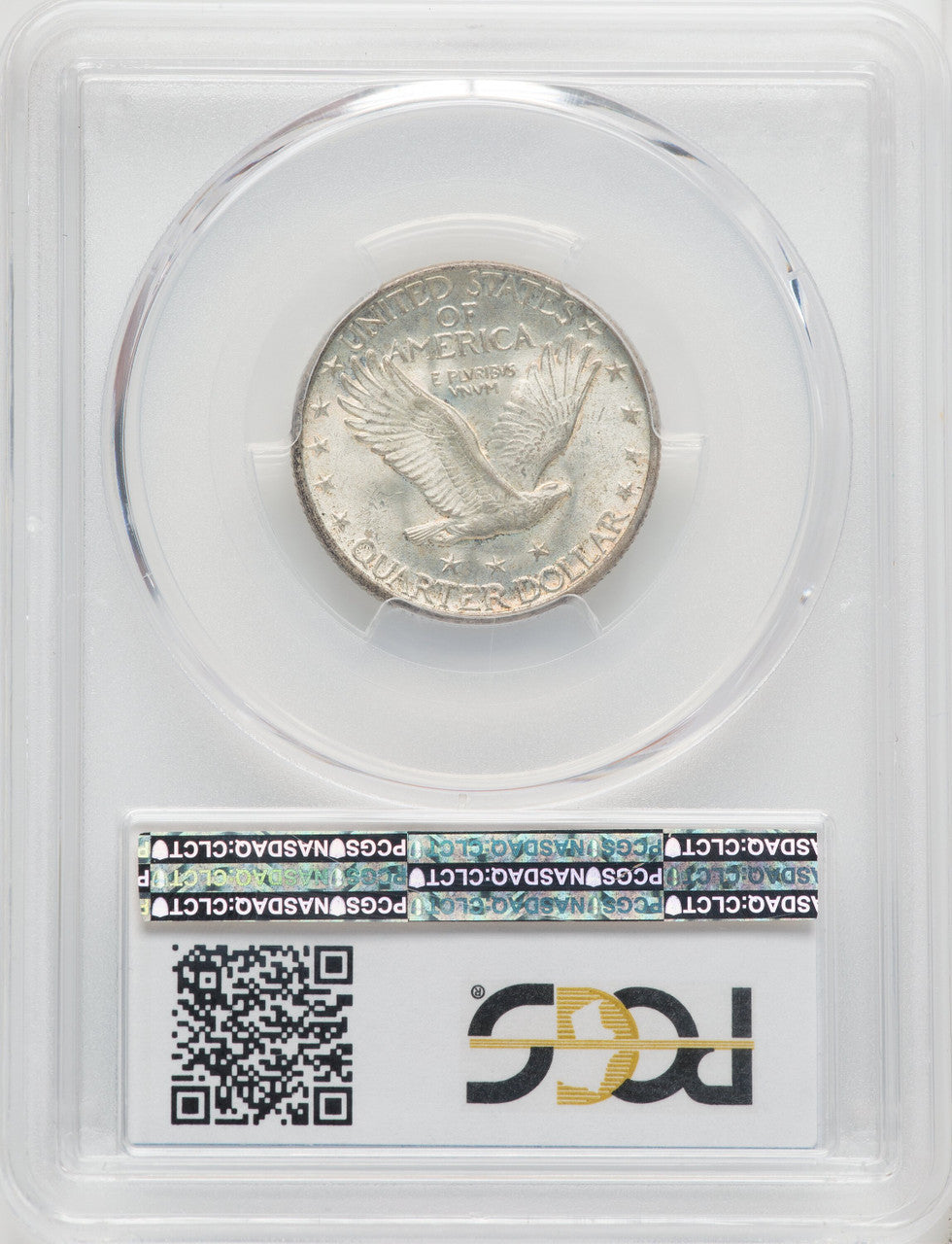 1917-D Type Two FH Standing Liberty Quarter PCGS MS66