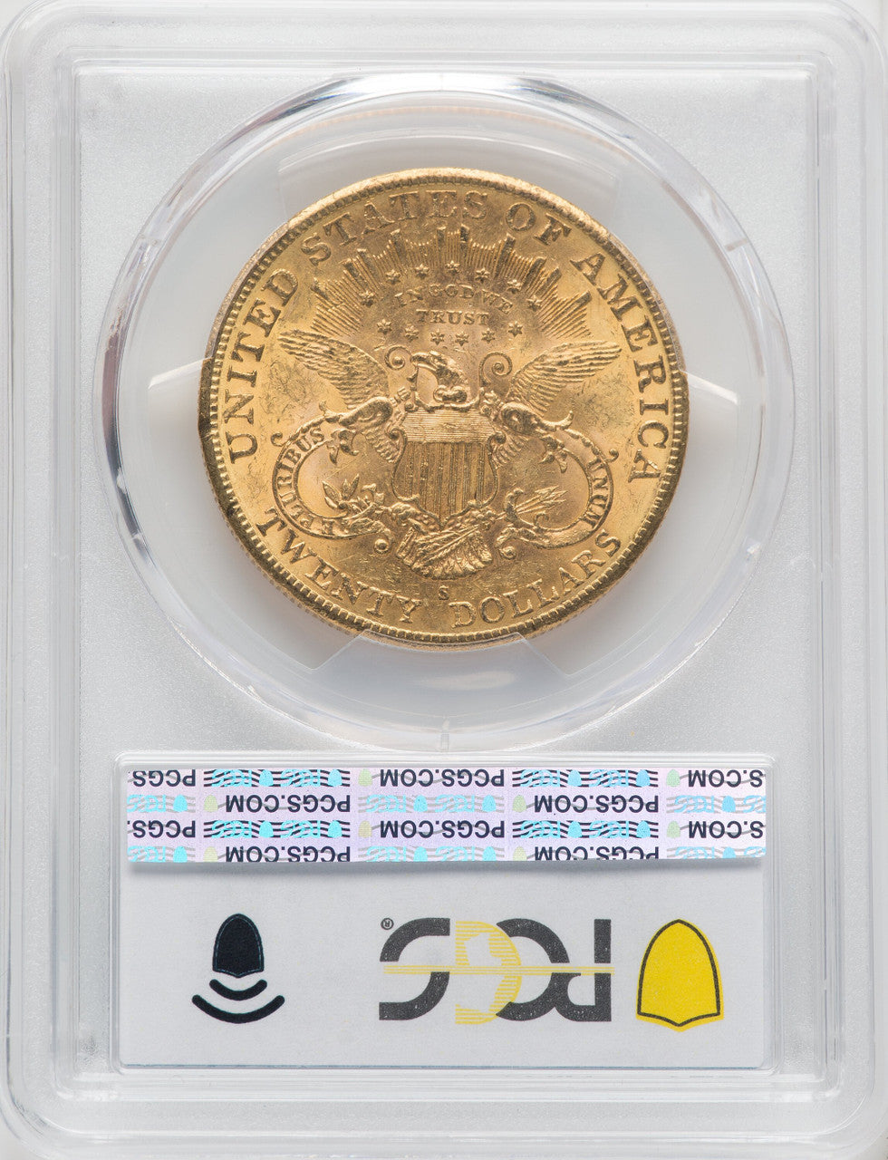 1902-S $20 Liberty Double Eagle PCGS MS60