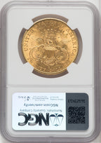 1906-D $20 Liberty Double Eagle NGC MS61