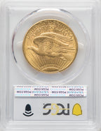 1909/8 $20 Saint-Gaudens Double Eagle PCGS AU55