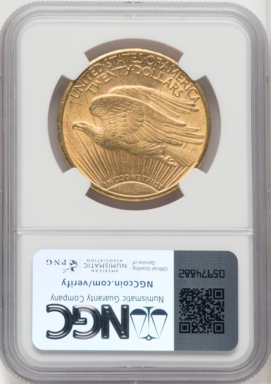 1910-S $20 Saint-Gaudens Double Eagle NGC MS61