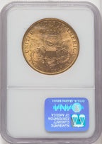 1881-S $20 Liberty Double Eagle NGC MS60