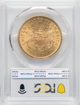 1875-S $20 Liberty Double Eagle PCGS MS61 (171398015)