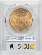 1875-S $20 Liberty Double Eagle PCGS MS61 (171398015)