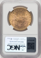 1880-S $20 Liberty Double Eagle NGC MS60