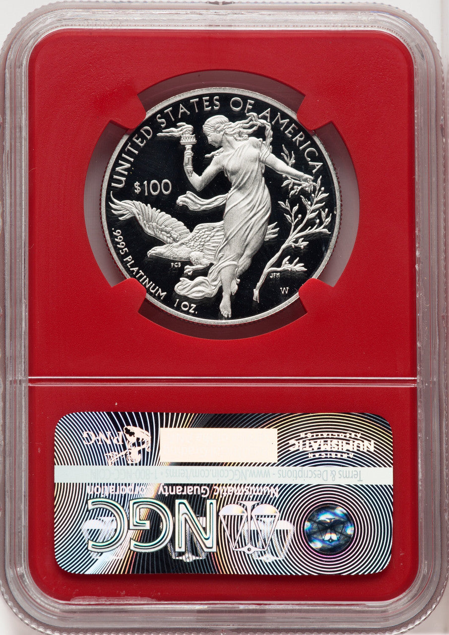 2016-W $100 One-Ounce Platinum Eagle NGC PF70 (766856002)