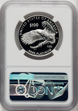 2019-W $100 One-Ounce Platinum Eagle Liberty NGC PF70 (766831003)