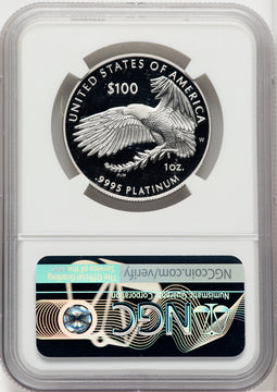 2020-W $100 One Ounce Platinum Eagle Happiness PRDC NGC PF70 (766831002)