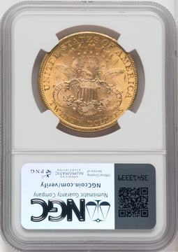 1896 $20 Liberty Double Eagle NGC MS62 (173918068)