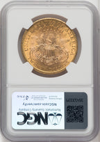 1896 $20 Liberty Double Eagle NGC MS62 (173918068)