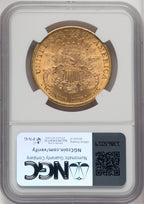 1896 $20 Liberty Double Eagle NGC MS62 (173918080)