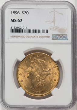 1896 $20 Liberty Double Eagle NGC MS62 (173918069)
