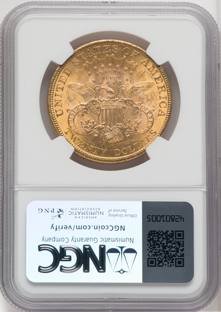 1896 $20 Liberty Double Eagle NGC MS62 (173918070)
