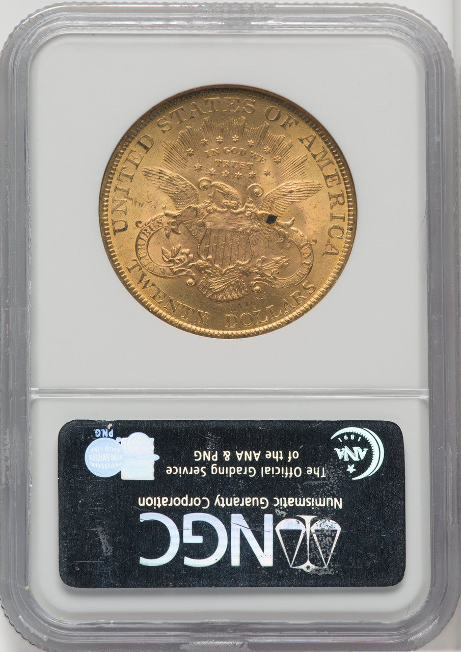 1897 $20 Liberty Double Eagle NGC MS62 (766453004)