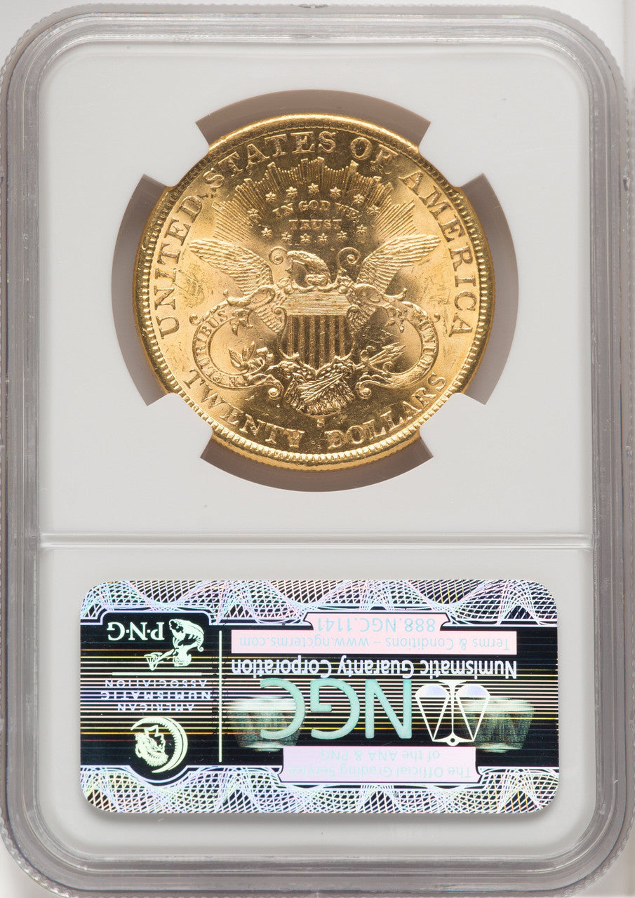 1898-S $20 Liberty Double Eagle NGC MS63 (765619006)
