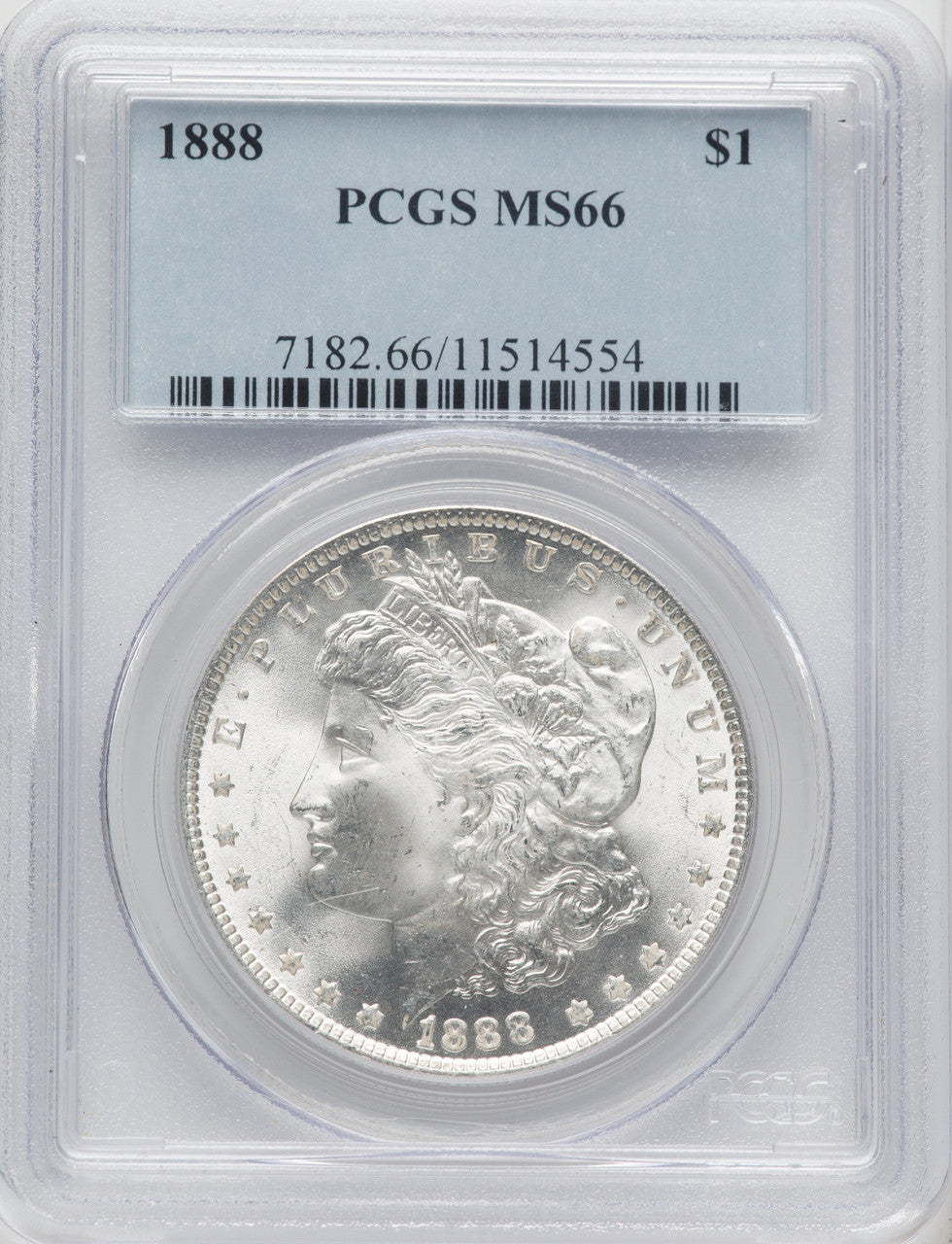 1888 $1 Morgan Dollar PCGS MS66