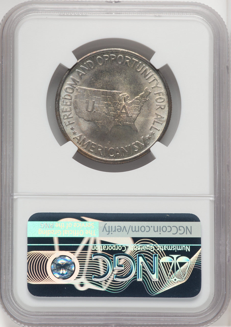 1954-S 50C Washington-Carver Commemorative Silver NGC MS67 (766793040)