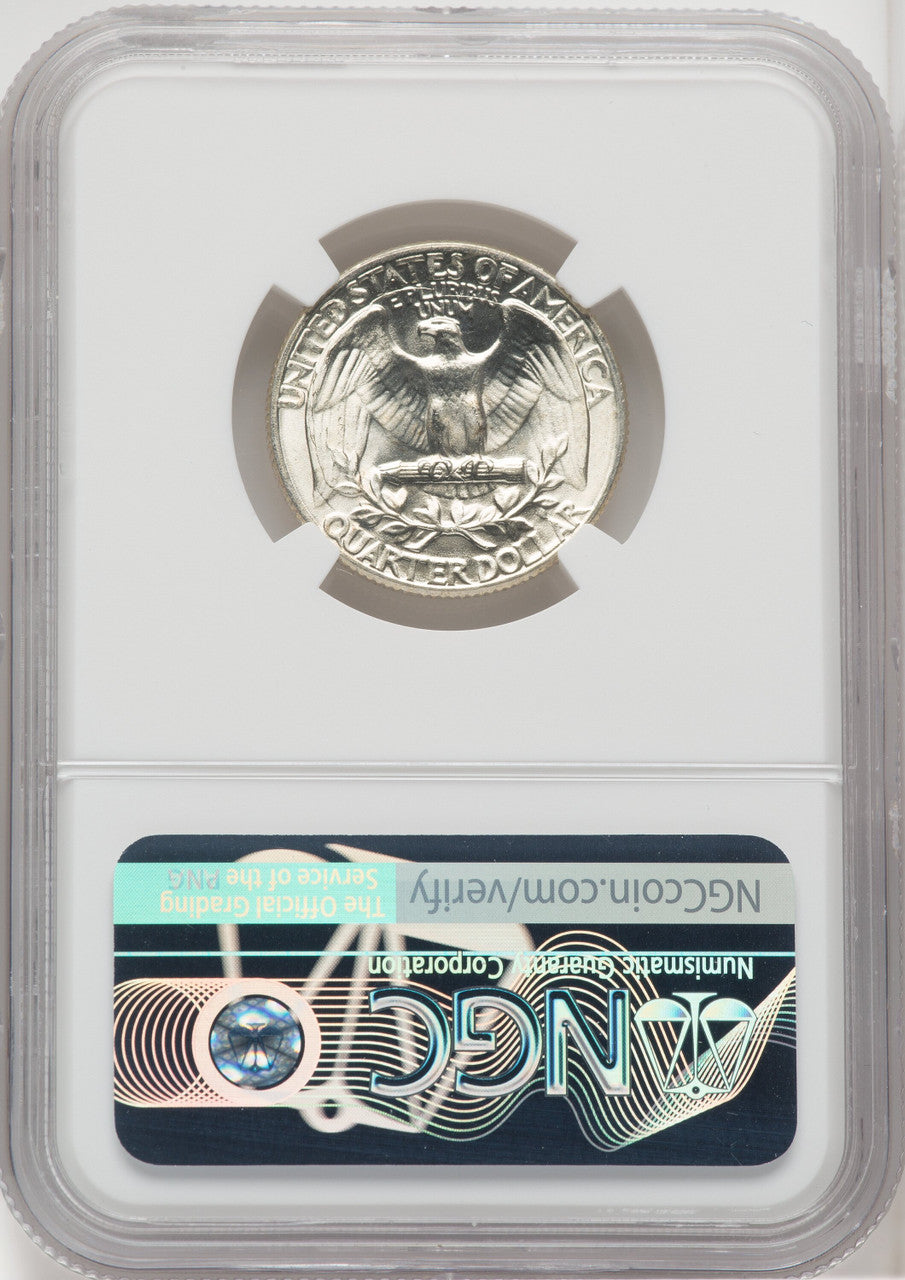 1959 25C CAC Washington Quarter NGC MS67+