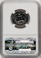 1967 25C SMS CA SMS Washington Quarter NGC MS69
