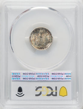 1942-S 10C FB CAC Mercury Dime PCGS MS67+