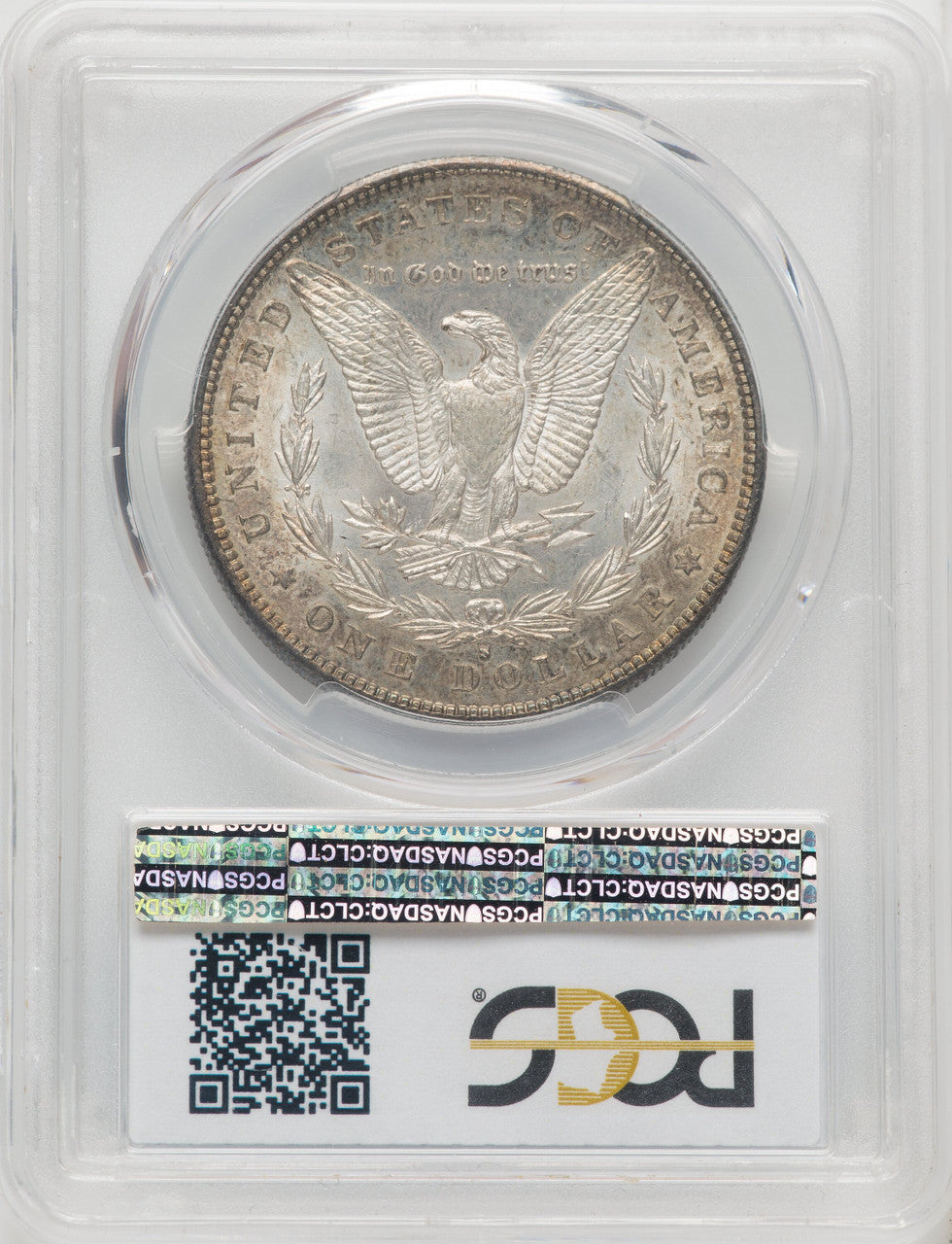1889-S $1 Morgan Dollar PCGS MS63