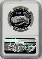 2019-W $100 One-Ounce Platinum Eagle Liberty First Day of Issue NGC PF70 (766972062)