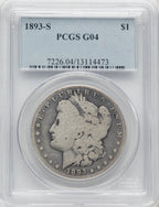 1893-S $1 Morgan Dollar PCGS G4
