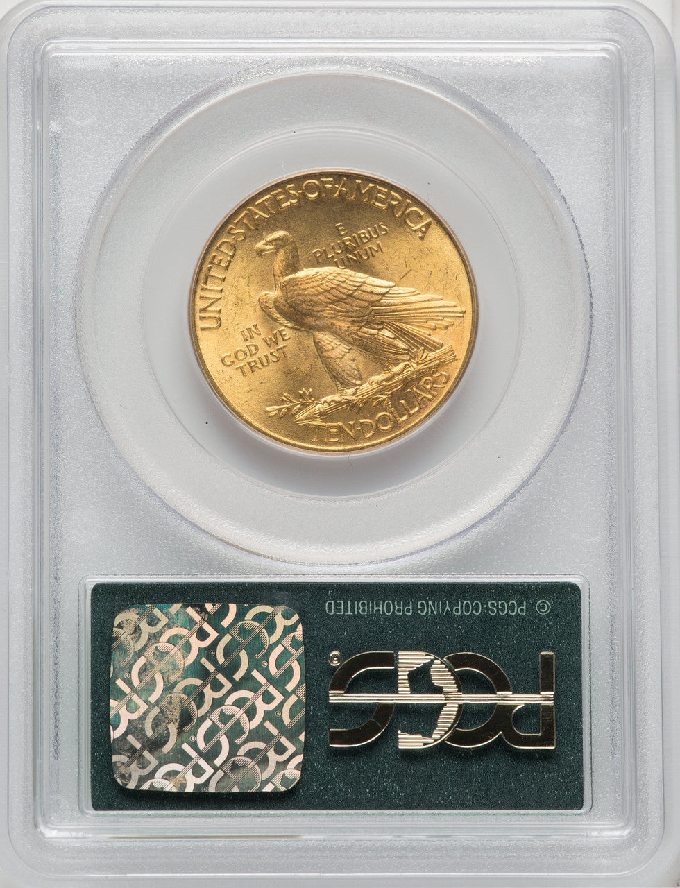 1915 $10 Indian Eagle PCGS MS65