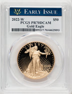 2022-W G$50 One Ounce Gold Eagle FS PCGS PR70 (767099001)