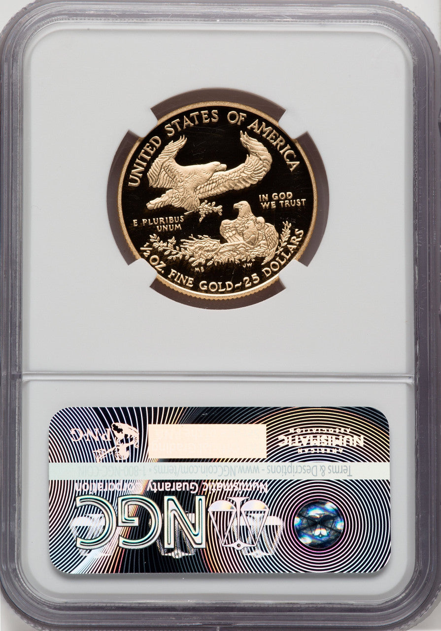 2016-W $25 Gold Eagle NGC PF70 Ed Moy