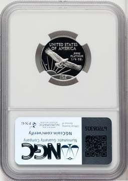1997-W $25 Quarter-Ounce Platinum Eagle Statue of Liberty NGC PF70 (767126002)