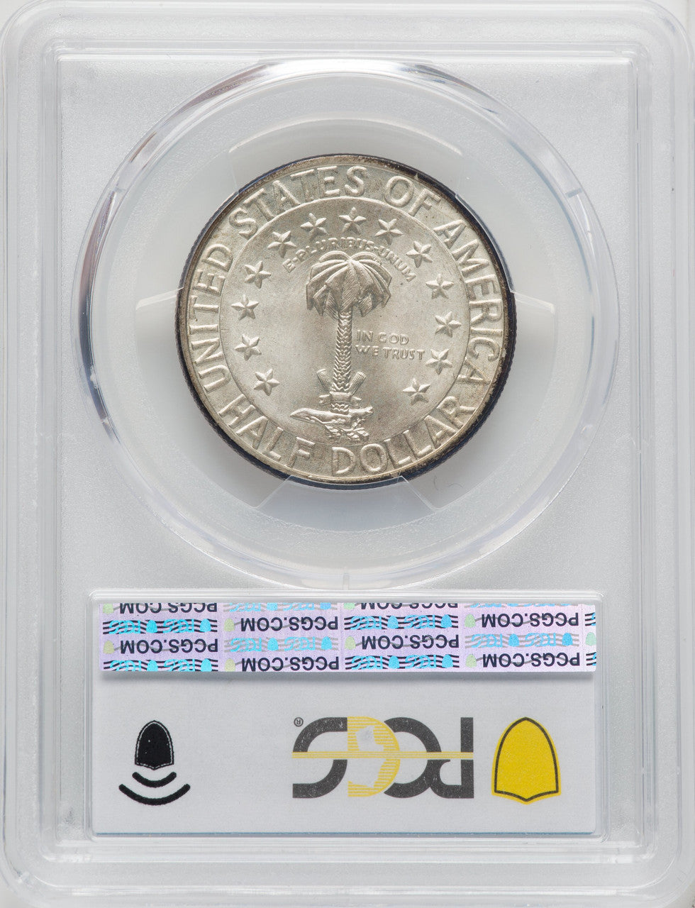 1936-D 50C Columbia CAC Commemorative Silver PCGS MS67+