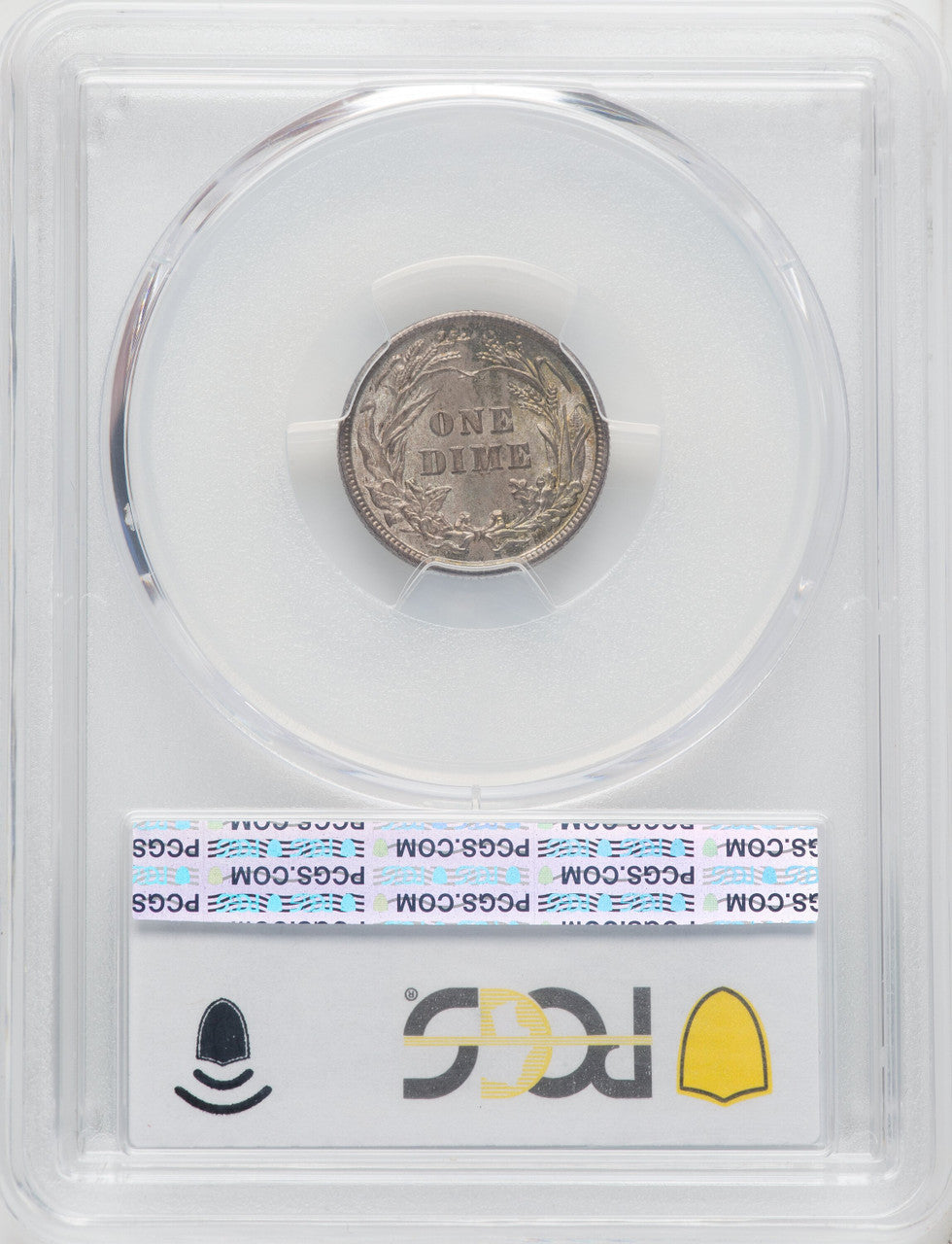 1901 10C CAC Barber Dime PCGS MS66+