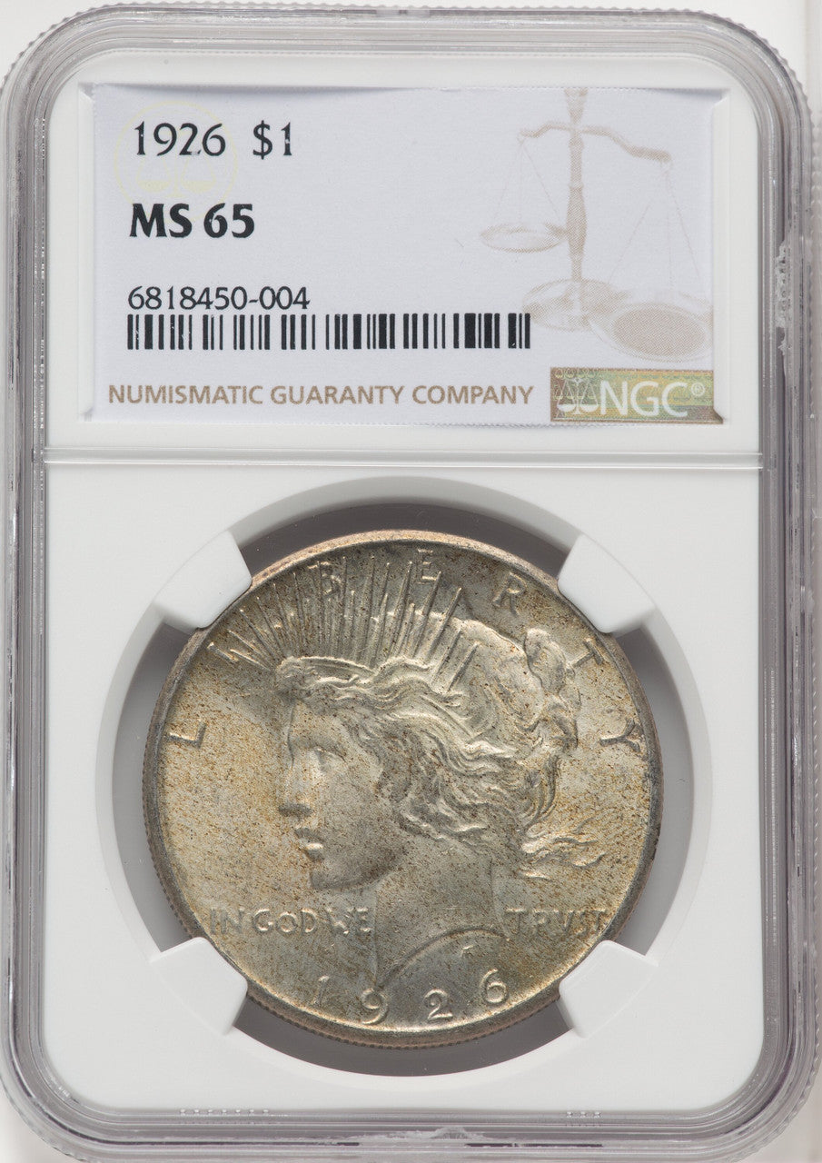 1926 $1 Peace Dollar NGC MS65 (766996008)
