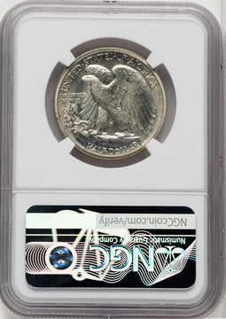 1938 50C CAC Proof Walking Liberty Half Dollar NGC PR67+