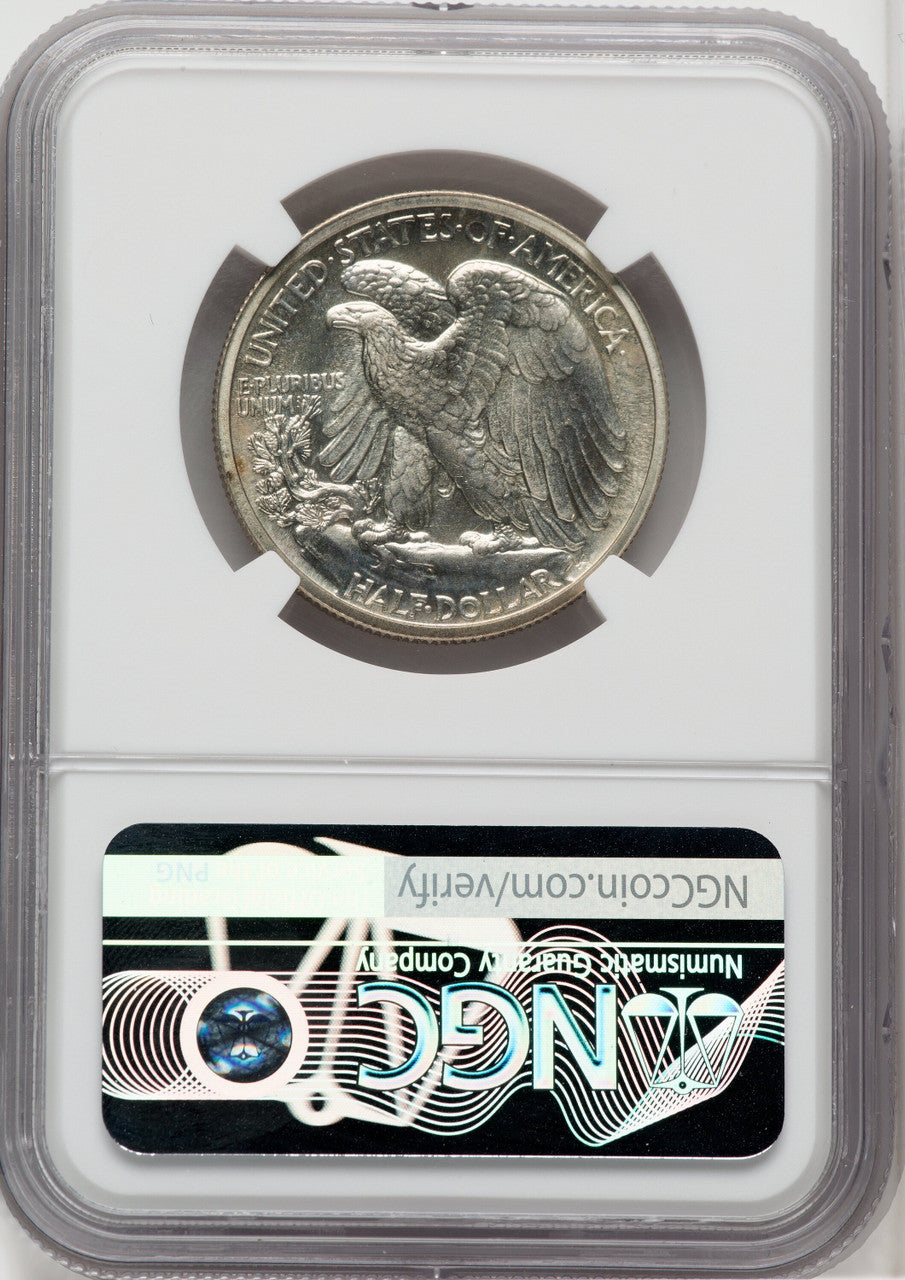 1938 50C CAC Proof Walking Liberty Half Dollar NGC PR67+