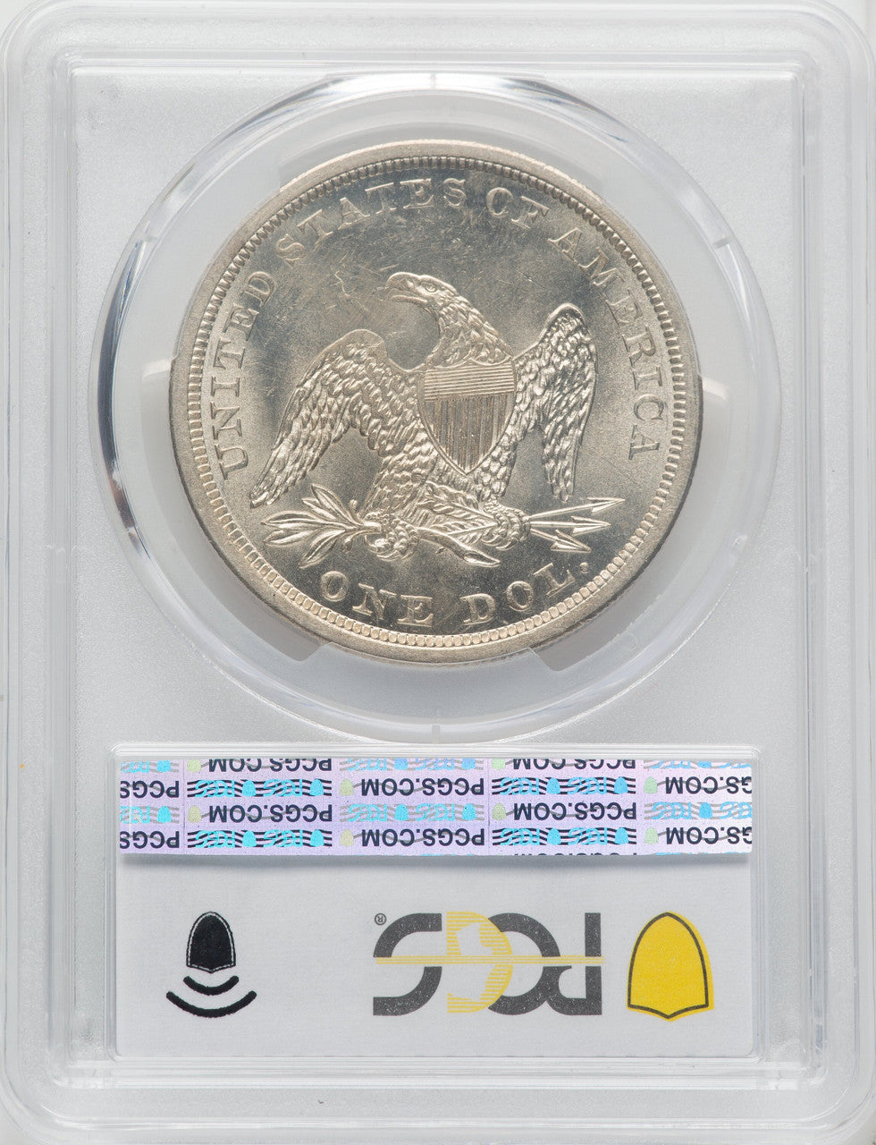 1841 S$1 Seated Dollar PCGS MS64