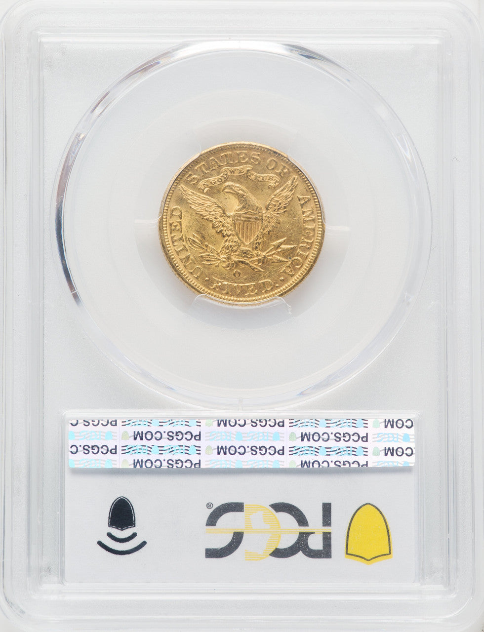 1893-O $5 Liberty Half Eagle PCGS MS62