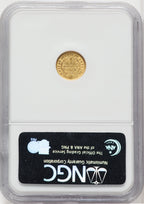 1853-O G$1 Gold Dollar NGC AU55