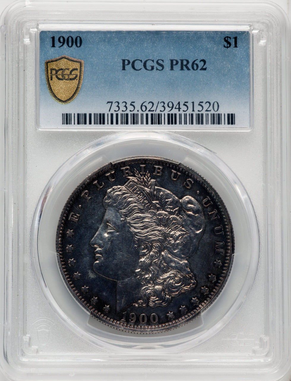 1900 $1 Proof Morgan Dollar PCGS PR62