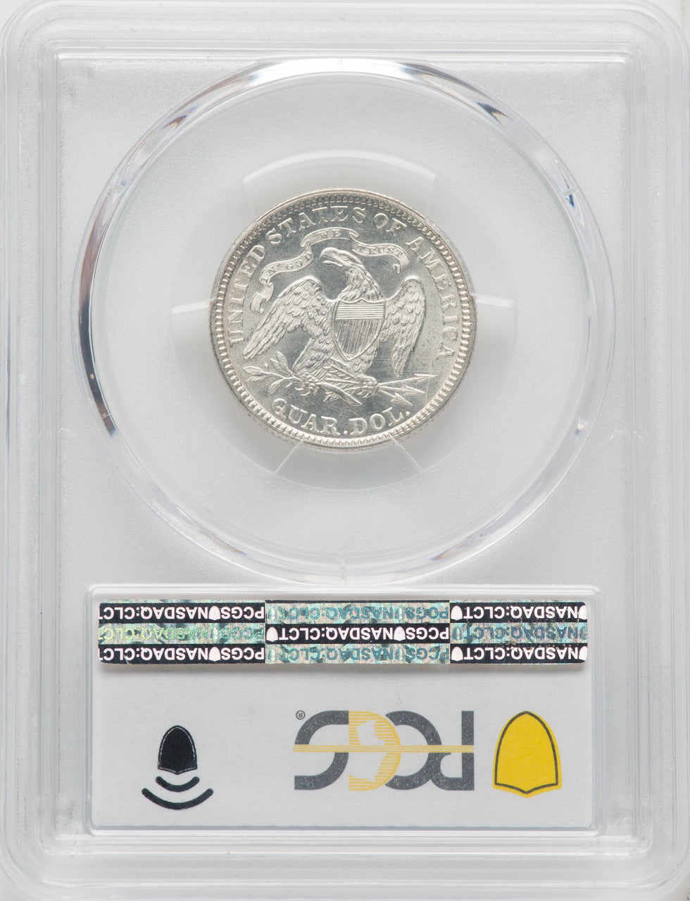 1881 25C Seated Quarter PCGS MS64