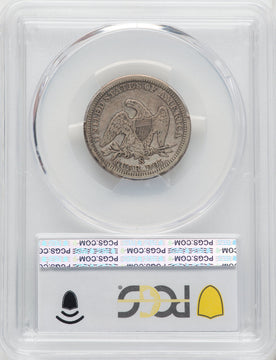 1861-S 25C Seated Quarter PCGS 15