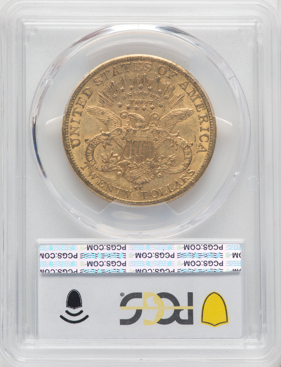 1883-CC $20 Liberty Double Eagle PCGS AU55