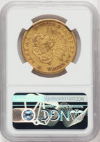 1854 $20 Large Date Proof Liberty Double Eagle NGC VF35