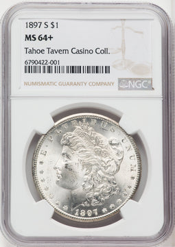 1897-S $1 Morgan Dollar NGC MS64+