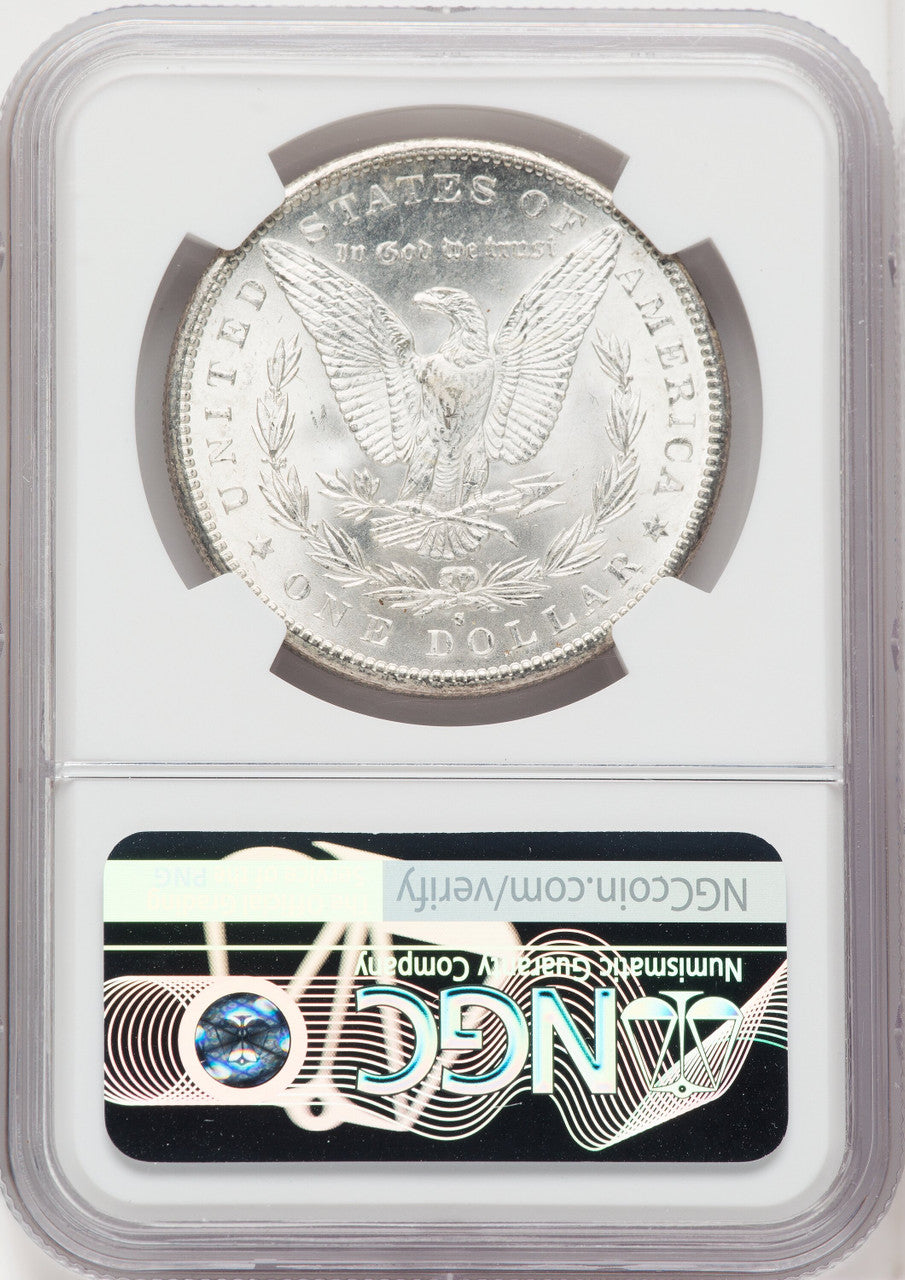 1897-S $1 Morgan Dollar NGC MS64+