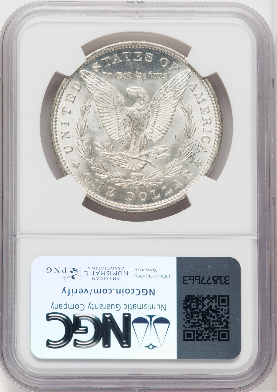 1892-O $1 Morgan Dollar NGC MS63