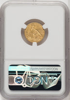 1911 $2.50 Indian Quarter Eagle NGC MS61 (766858040)