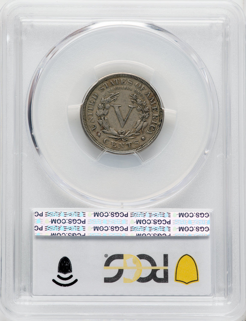 1886 5C Liberty Nickel PCGS XF40