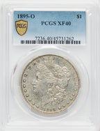 1895-O $1 Morgan Dollar PCGS XF40